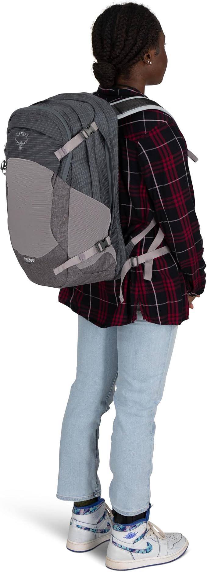 Osprey Nebula Commuter Backpack, Tungsten Soundwave/Grey Heather - Image 11