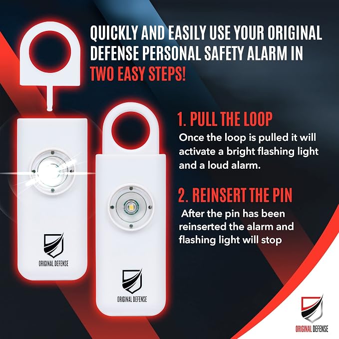 Original Defense® Siren Self-Defense Alarm - Image 3