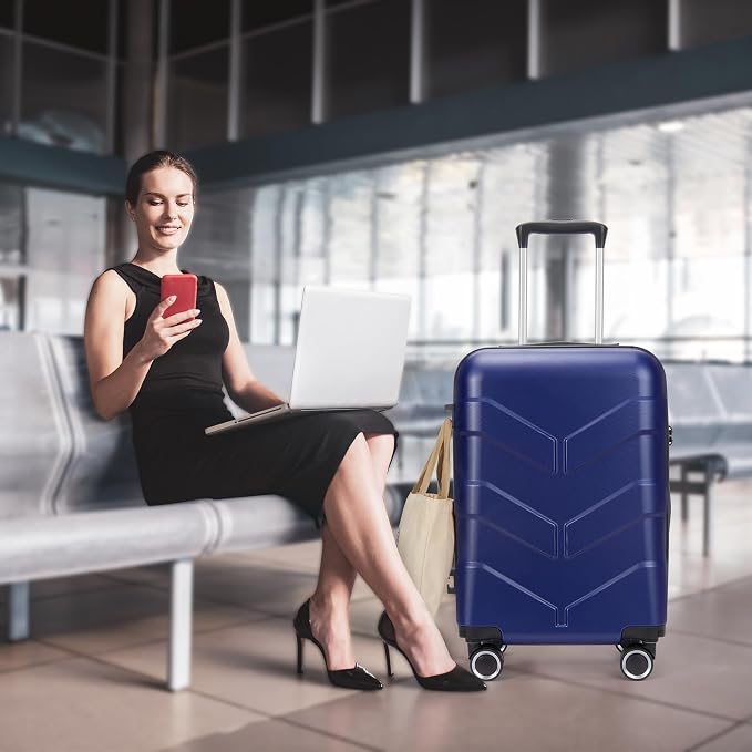 Hardside Carry On Luggage 22x14x9 Airline Approved - Image 7