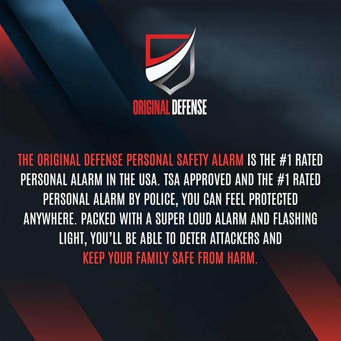 Original Defense® Siren Self-Defense Alarm - Image 6