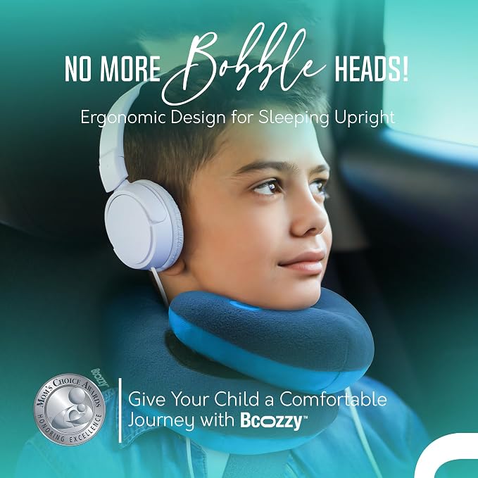 BCOZZY Kids Travel Neck Pillow– Patented Soft Child Pillow - Image 2