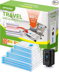 Combo 12 Pack Travel Vacuum Bags by UPGOGO