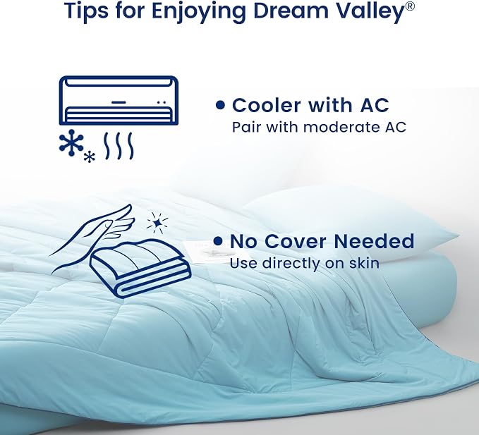 Dream Valley® Outlast® Deepsleep Cooling Comforter, King Size, NASA-Grade Space - Image 6