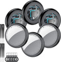 2025 New Air Tracker Tags-6 Pack, Replaceable Battery, Key Finder and Item by Tukio