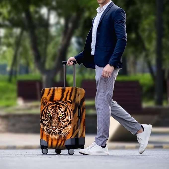Tiger Travel Luggage Covers 26-29 Inch Spandex Suitcase Protectors - Image 3