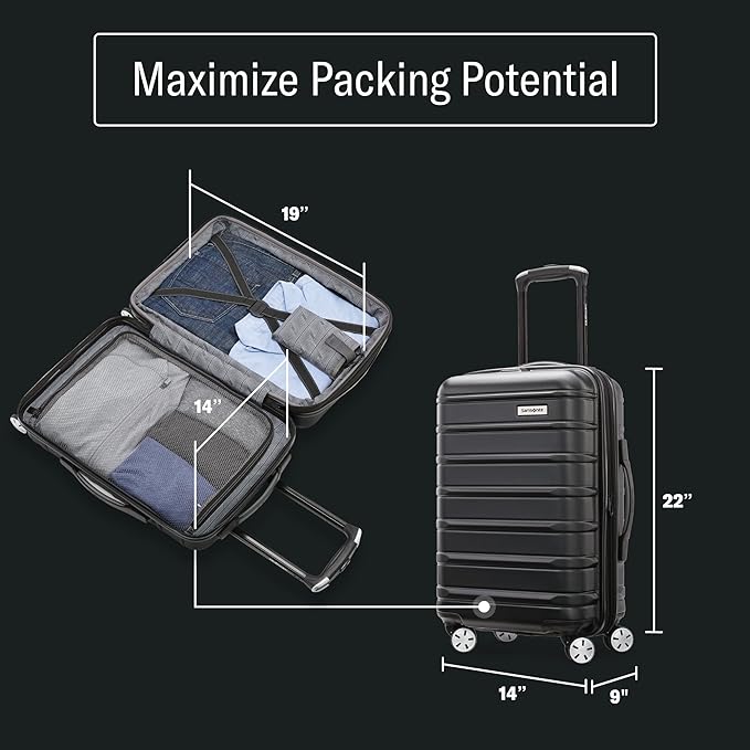Samsonite Omni 2 Hardside Expandable Luggage - Image 3