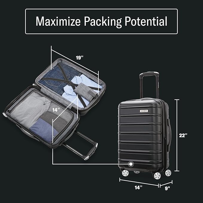 Samsonite Omni 2 International Carry-On Luggage - Image 3