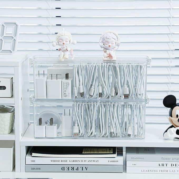 Yesesion Plastic Cable Organizer Box - Image 4