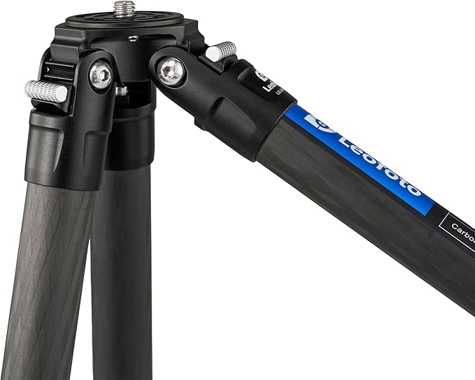 Leofoto 59.8" Lightweight Carbon Fiber Travel Tripod, Professional Compact - Image 2