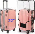 Clear PVC Suitcase Cover by FABULWAY