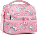 FlowFly Double Decker Cooler Insulated Lunch Bag Large Tote by FlowFly