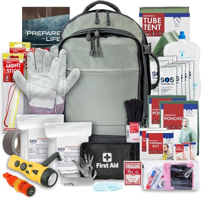 Urban Survival Bug-Out Bag/Go Bag and Disaster Survival Supplies by EmergencyZone