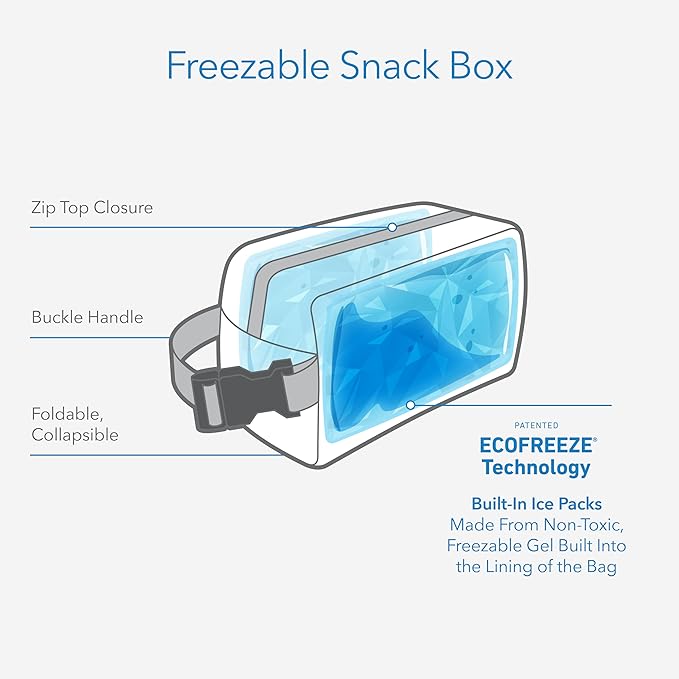 PackIt Freezable Snack Box, Sporty Camo Charcoal Navy, Built - Image 3