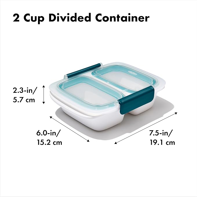 OXO GG PREP AND GO 2 CUP DIVIDED CONTAINER - Image 6