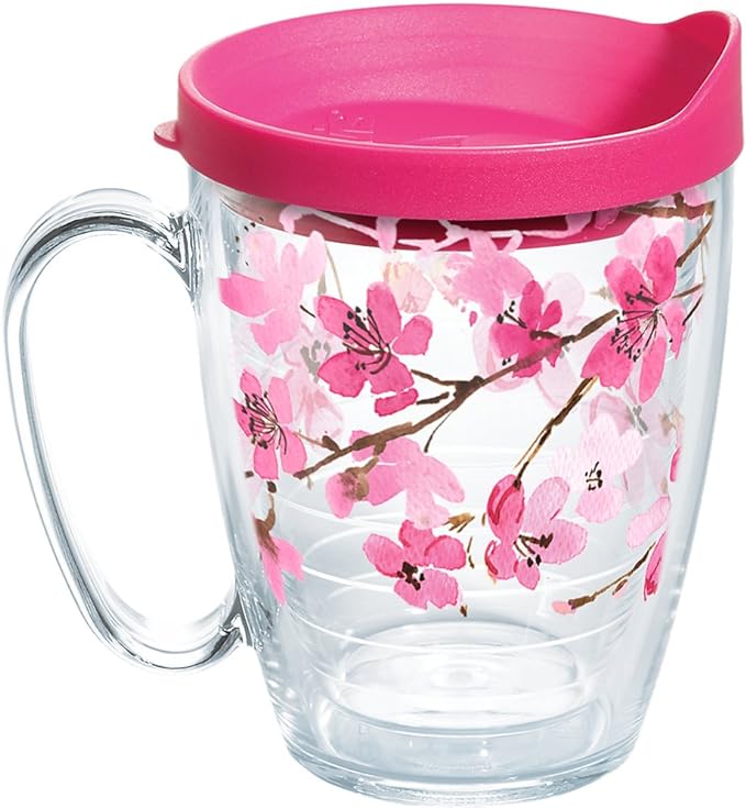 Tervis Japanese Cherry Blossom Party Supplies, Clear, 16 oz by TervisTumblerCompany