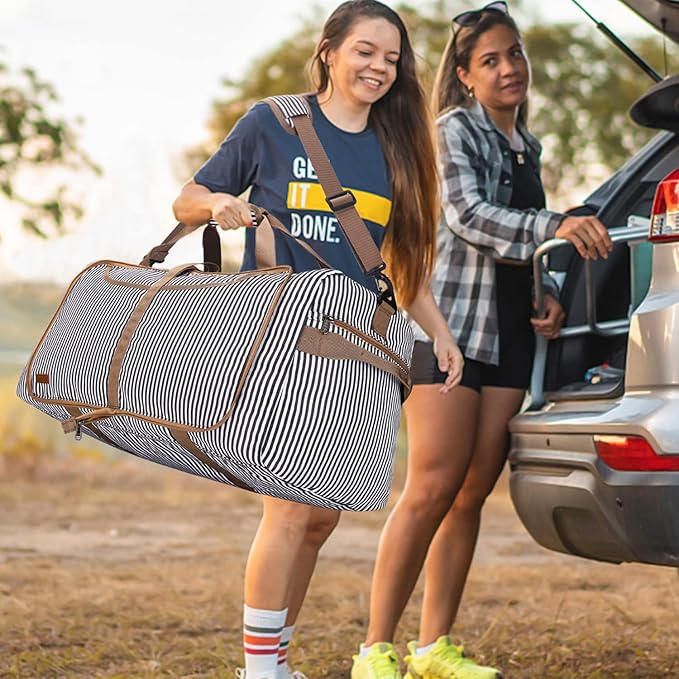 120L Duffle Bag for Travel, Large Foldable Waterproof Travel Duffel Bags - Image 8