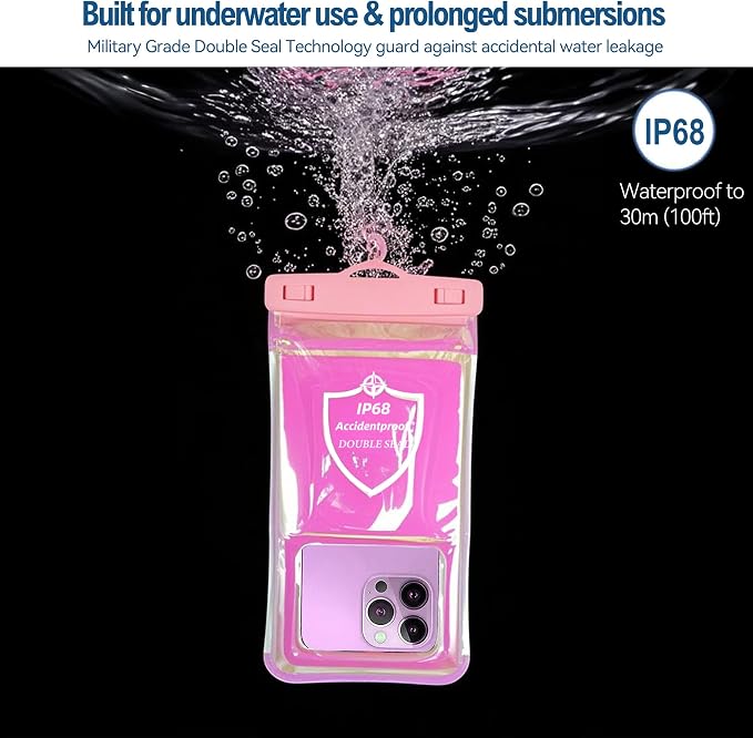 AiRunTech Universal Waterproof Phone Pouch, Beach Essential Accessories - Image 3