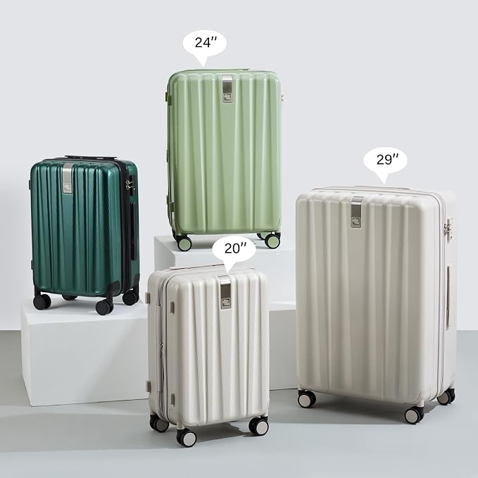 Hanke 24 Inch Expandable Checked Luggage Lightweight PC Hard Shell Luggage - Image 9