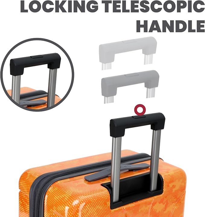 Spyder Matrix 25 Inch Medium Checked Luggage Expandable Hardside Upright - Image 5