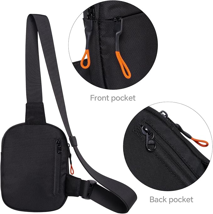 MJNUONE Mini Sling Bag for Men Outdoor Lightweight Small Crossbody Bag Women - Image 3