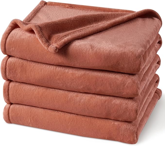 PHF Ultra Soft Fleece Blanket Twin Size, No Shed No Pilling Luxury Plush Cozy by PHF
