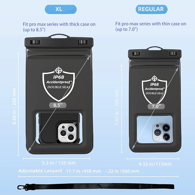 AiRunTech Floating Waterproof Phone Pouch, Waterproof Phone Case - Image 7