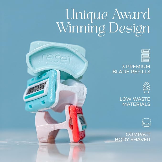Reset Razor – Travel Razor for men and women who body shave | Compact, - Image 4