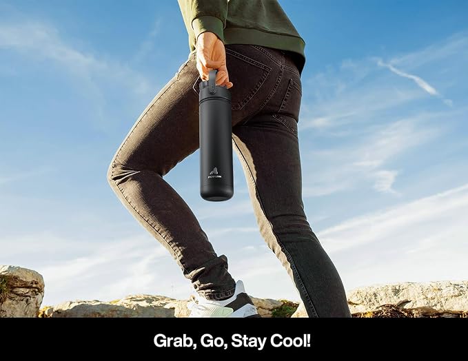 POWCAN 26 oz Insulated Water Bottle with 2-in-1 Straw and Spout Lid, Keep Cold 24H, Leak-Proof, Fits in Car Cup Holder, Stainless Steel Water Bottle for Sports, Travel, Gym, Gift, and School (Queen) - Image 9