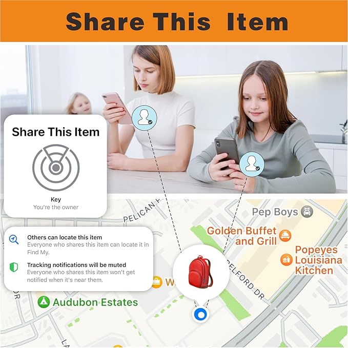 Air Tracker 4 Pack, Smart Bluetooth Tracker Works - Image 4