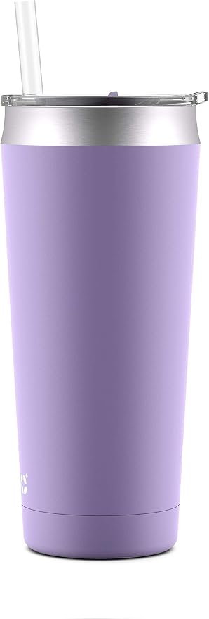 Ello Beacon Vacuum Insulated Stainless Steel Tumbler with Slider Lid and Optional Straw - Image 4