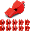 Emergency Whistles with Lanyard Red Safety Whistle by Unknown