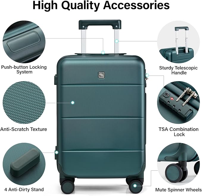 Hanke 28 Inch Luggage Large Suitcase - Image 3