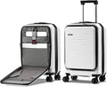 Carry On Luggage 22×14×9 Airline Approved, 20 Inch Lightweight ABS+PC Hard by CENSIEN