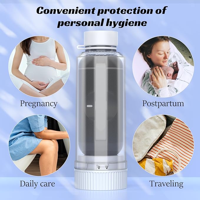 Portable Bidet for Travel, VITCOCO Rechargeable Electric Travel Bidet Sprayer - Image 6