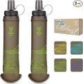 UTOBEST 500ml Soft Flask, 2 Pack Flexible TPU Hydration Water Bottle, by UTOBEST