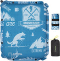 ATEPA Inflatable Stadium Seat Cushion, Self-Inflating Memory Foam Stadium Seats by ATEPA