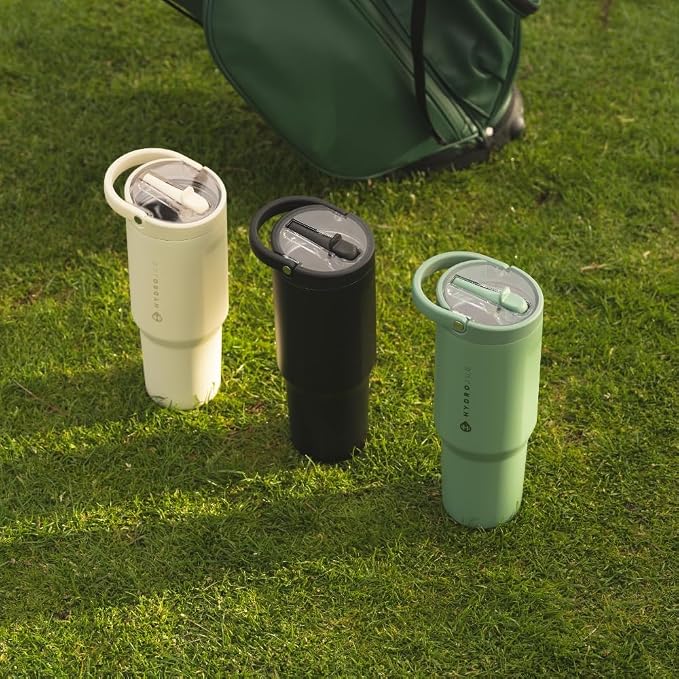HydroJug Sport - Stainless Steel Tumbler with Straw, Vacuum Insulated, 40oz Leakproof Water Bottle, Ergonomic Design, Reusable, Dishwasher Safe, Rubber Base, Durable for Gym or Outdoors, Sage - Image 5