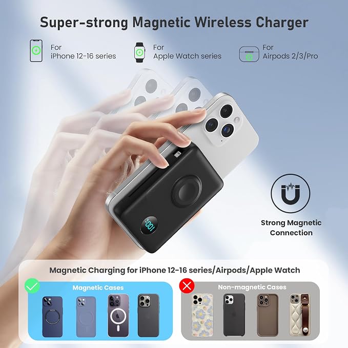 Magnetic Portable Charger for iPhone - Image 5