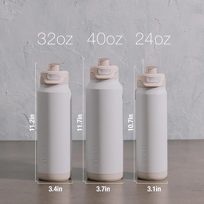 ZULU Powerfill Pro 32oz Stainless Steel Water Bottle - Image 6