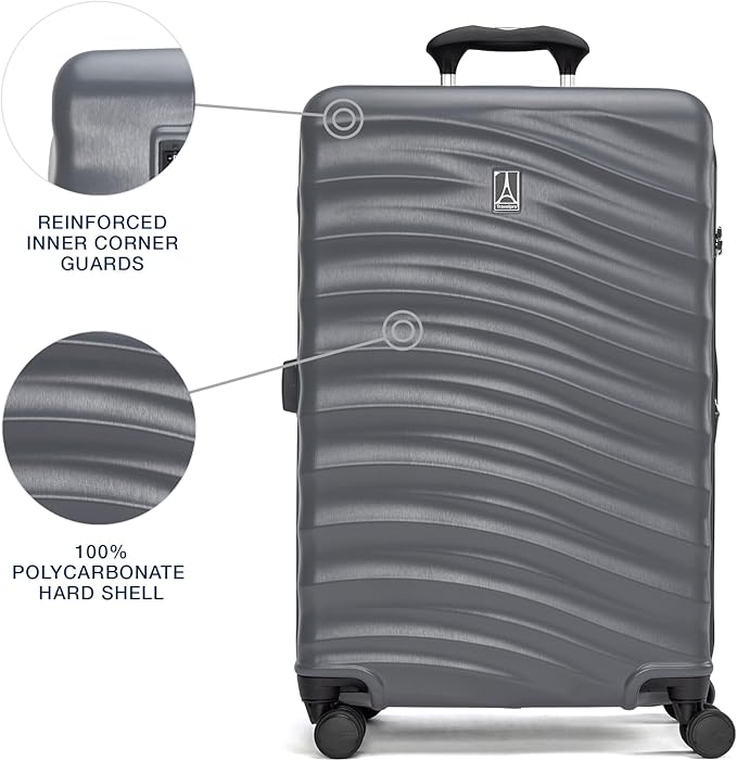 Travelpro Maxlite Air V2 Hardside Expandable Checked Luggage, 8 Spinner Wheels - Image 3
