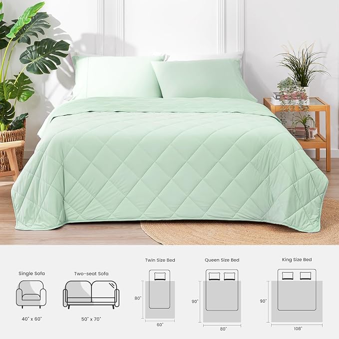 Cozy Bliss Cooling Blanket for Hot Sleepers, Q-Max 0.4 Cooling Comfort Queen - Image 9