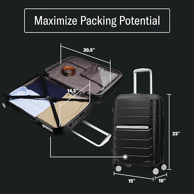 Samsonite Freeform Hardside Carry-On Luggage - Image 3