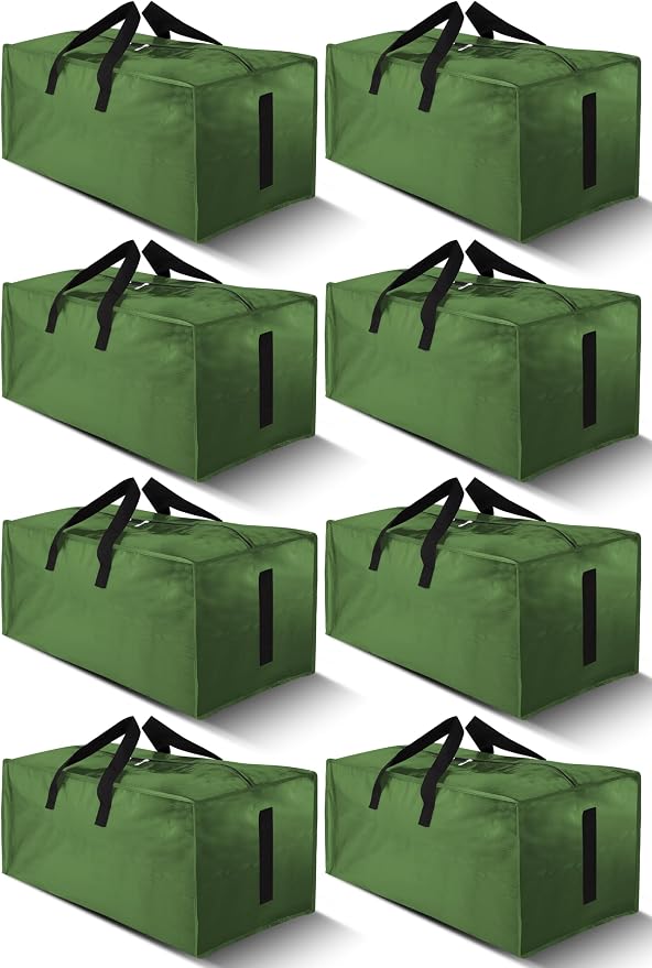 8 Pack Large Strong Moving Bags by HOMESURE