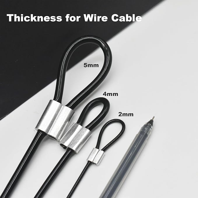 5 Pcs 5mm Wire 48 inch Vinyl Coated Stainless Steel Cable - Image 2