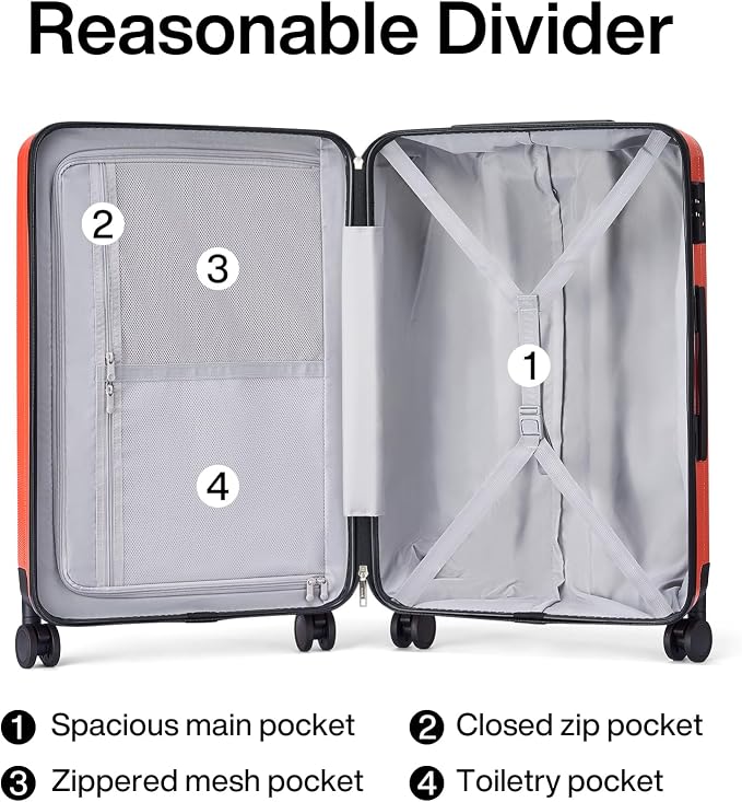 Hanke 29 Inch Luggage Suitcases - Image 5