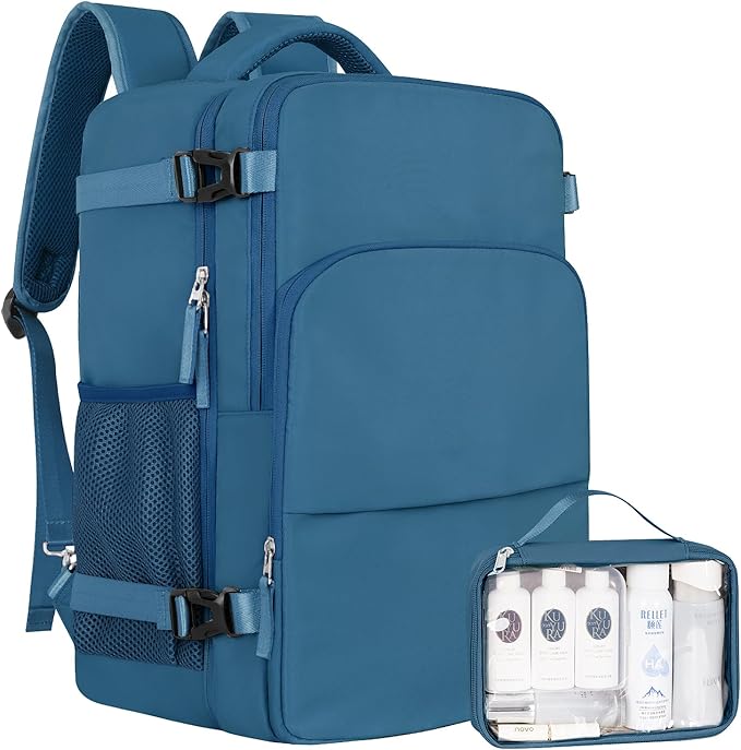Travel laptop Backpack for Men Women, Personal Item Size Flight Approved by Sinaliy