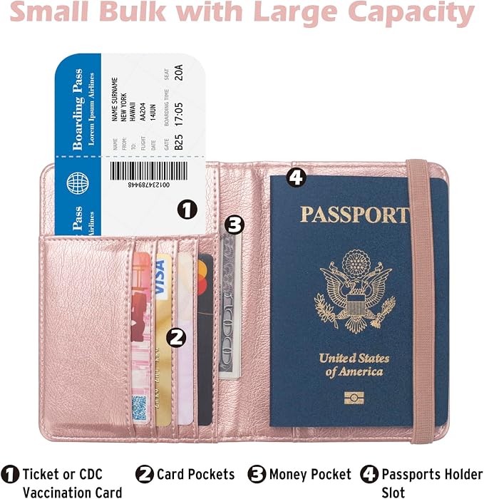 Coowayze US Passport Holder Wallet - Image 4