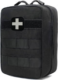 First Aid Kit EMT Medical IFAK Pouch, Molle Tactical Med Emergency Trauma Bag by GHFY