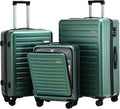 3Pcs Luggage Set, HardShell Lightweight, Only 20" by TydeCkare