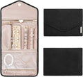 BAGSMART Travel Jewelry Organizer Roll Foldable Jewelry Case by BAGSMART